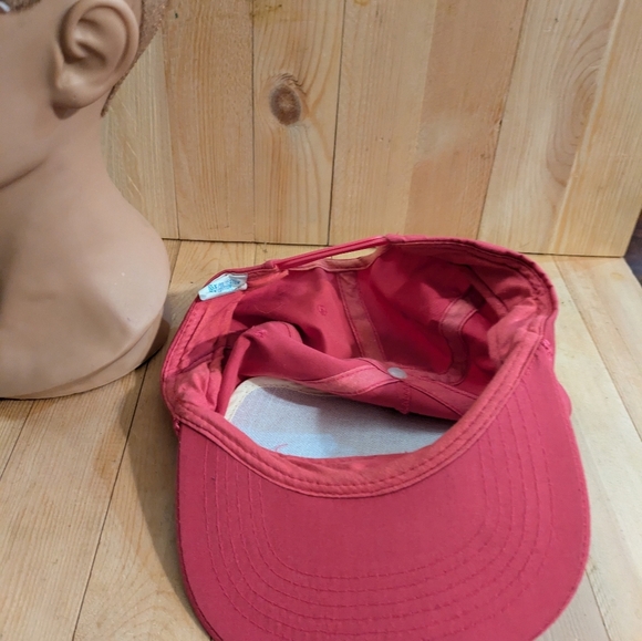 Red Men's Hat - Picture 5 of 6
